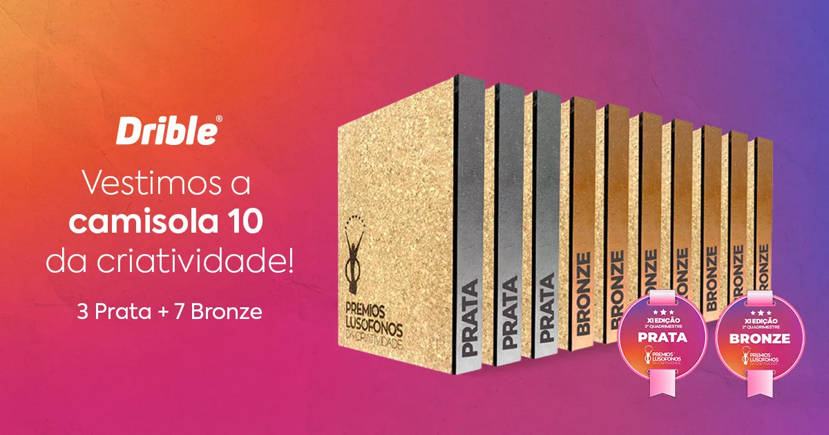 Saem mais 10 prémios para a Drible!